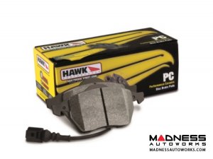 MINI Cooper JCW Performance Brake Pad Set by Hawk Performance - Performance Ceramic - Front (R50 / R52 / R53 Models)